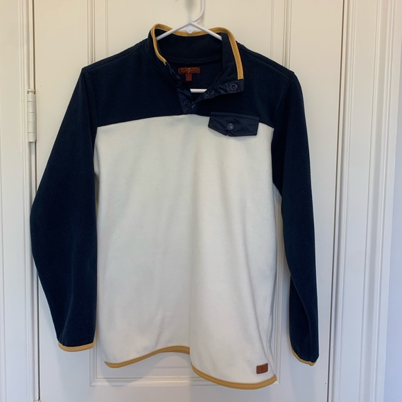 ⚡️NWOT⚡️7 FOR ALL MANKIND UNISEX HALF BUTTON COLLARED SWEATSHIRT/PULLOVER - Picture 7 of 7